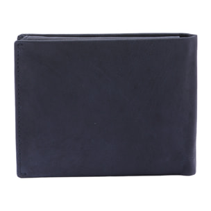 Portafoglio  da uomo In Vera pelle Made in Italy 9,5x12,5x2,5 cm
