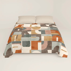 Juego de Sábanas Estampadas - 100% Algodón - Incluye 1 o 2 Fundas de Almohada + 1 Sábana Bajera - Puzzle