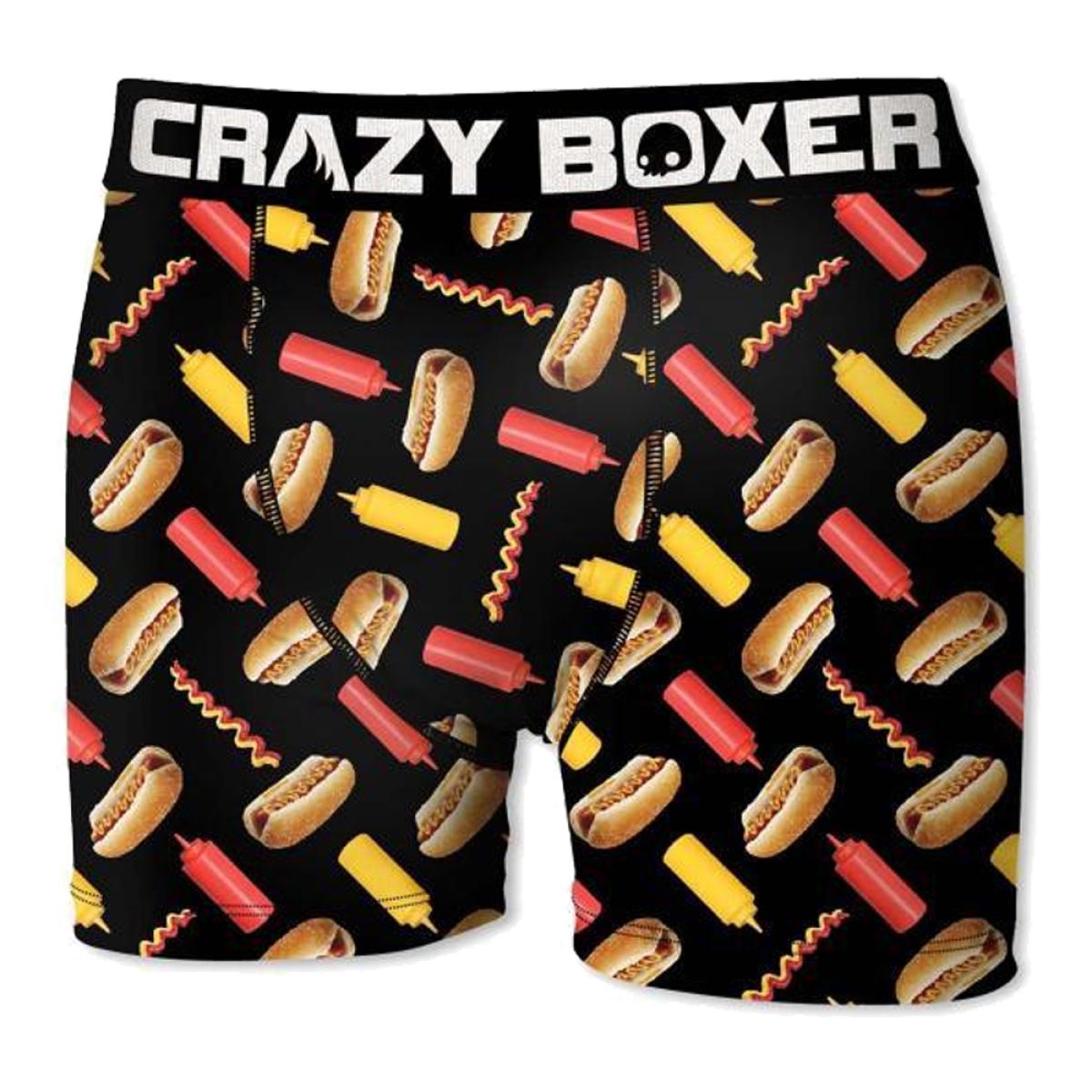 Calzoncillos Craxy boxer Hot Dog para hombre