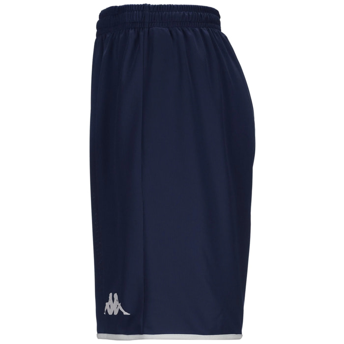 Kappa - Pantaloni Corti Uomo Blu - Kappa4Basket Dumpo