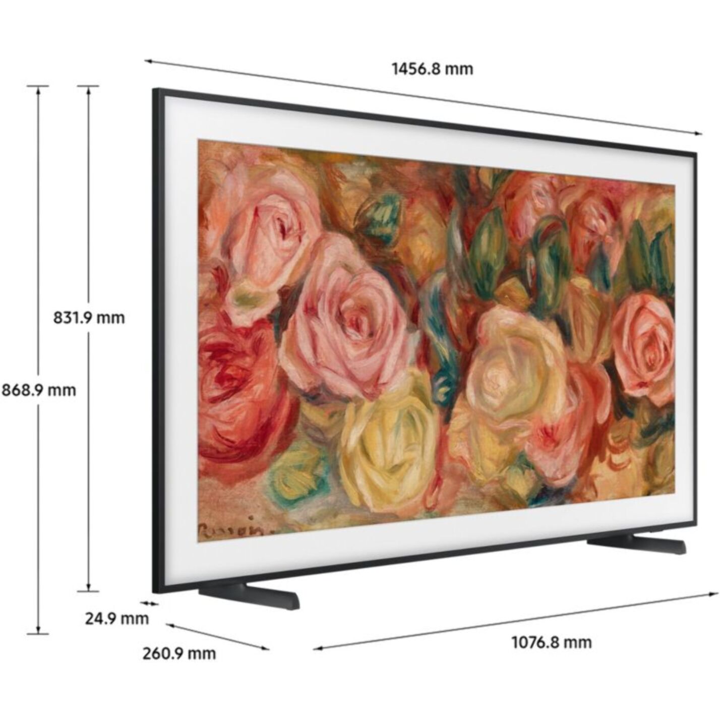 TV QLED SAMSUNG The Frame TQ65LS03D 2024