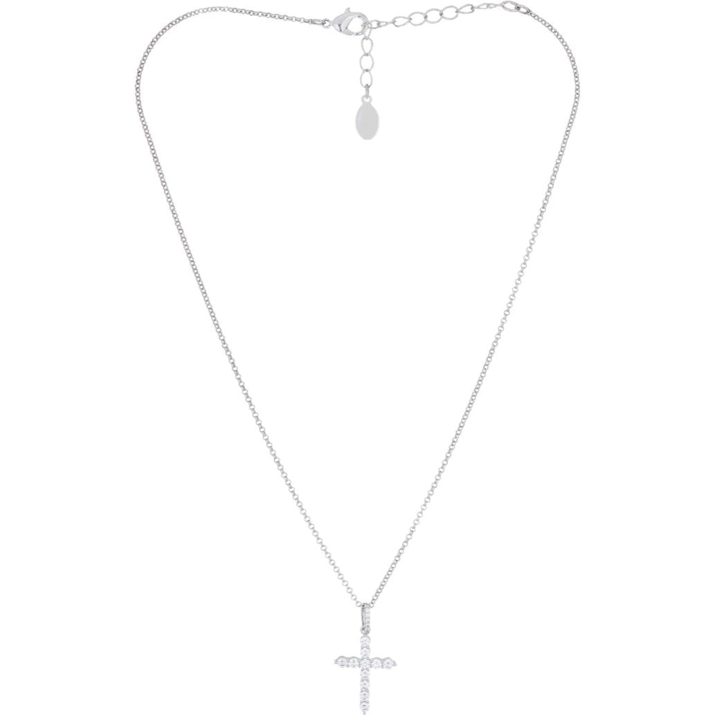 Collana U.S. Polo Assn. In metallo placcato rodio