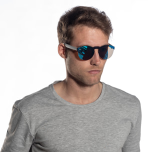 Gafas de sol PALO ALTO TALLIN - Plana revo azul cielo y brazo gris