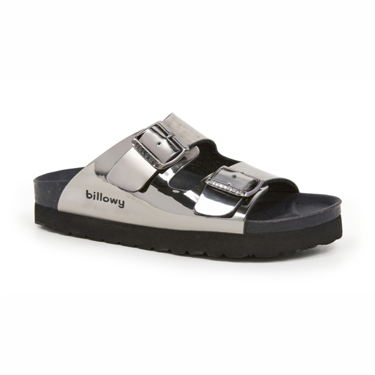 SANDALO CON ZEPPA BILLOWY GRIGIO