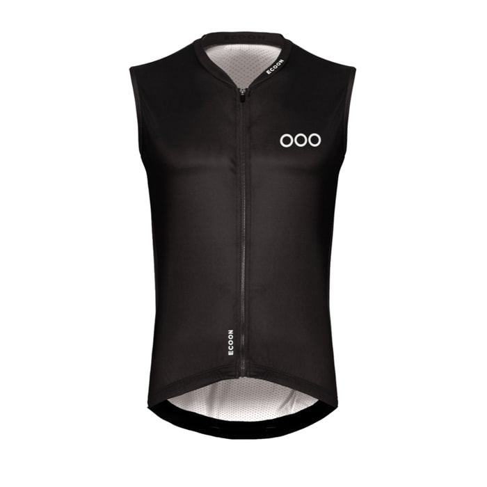 Maillot sin mangas ECOON modelo Alpe D´Huez en color Negro