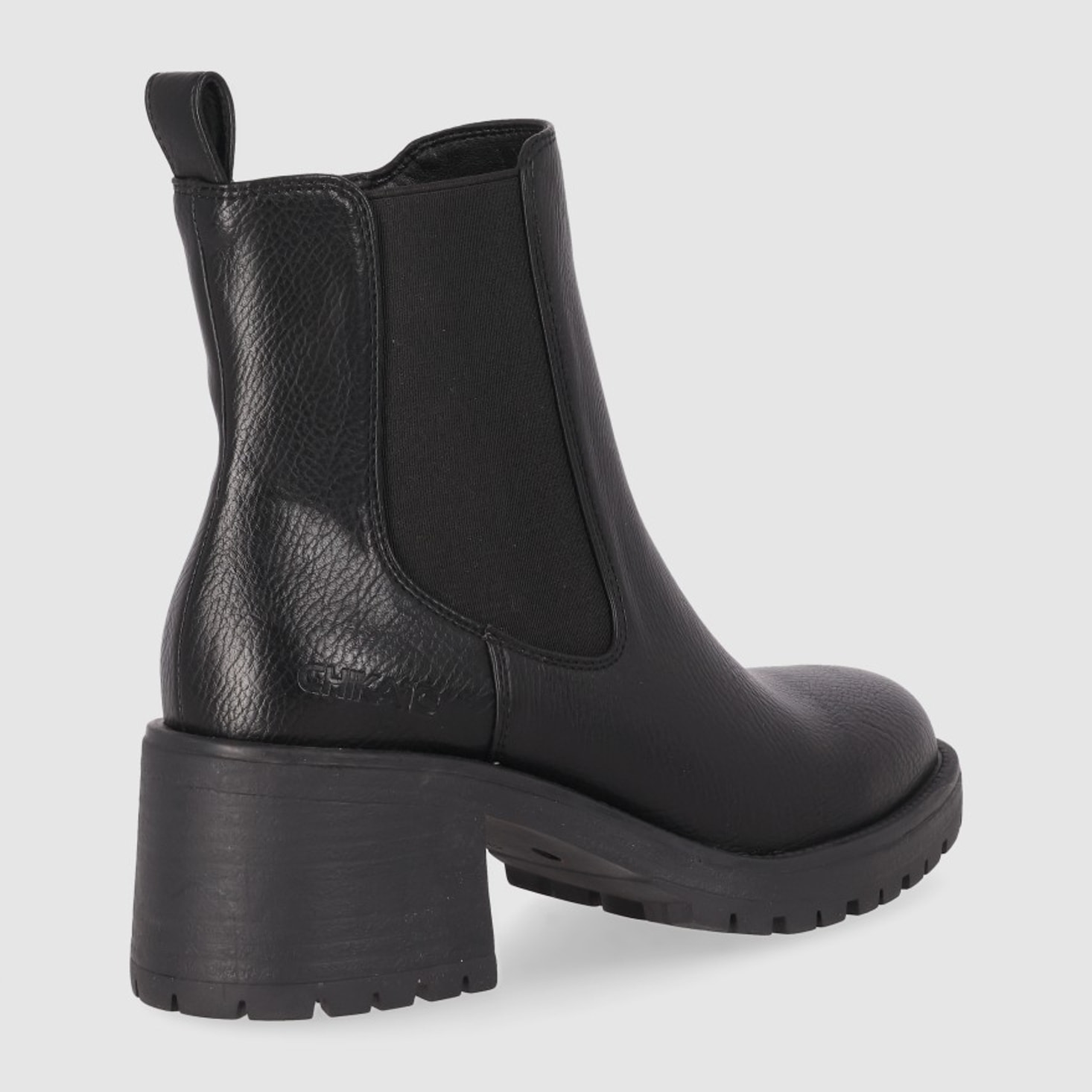 Botines - Negro - Tacón: 3 cm