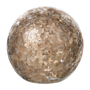 J-Line presse-papier Confetti - verre - or - small