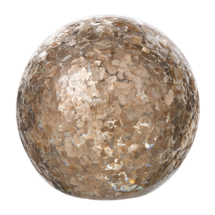 J-Line presse-papier Confetti - verre - or - small