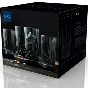 Set de 4 verres highball Sorrento 38 cl