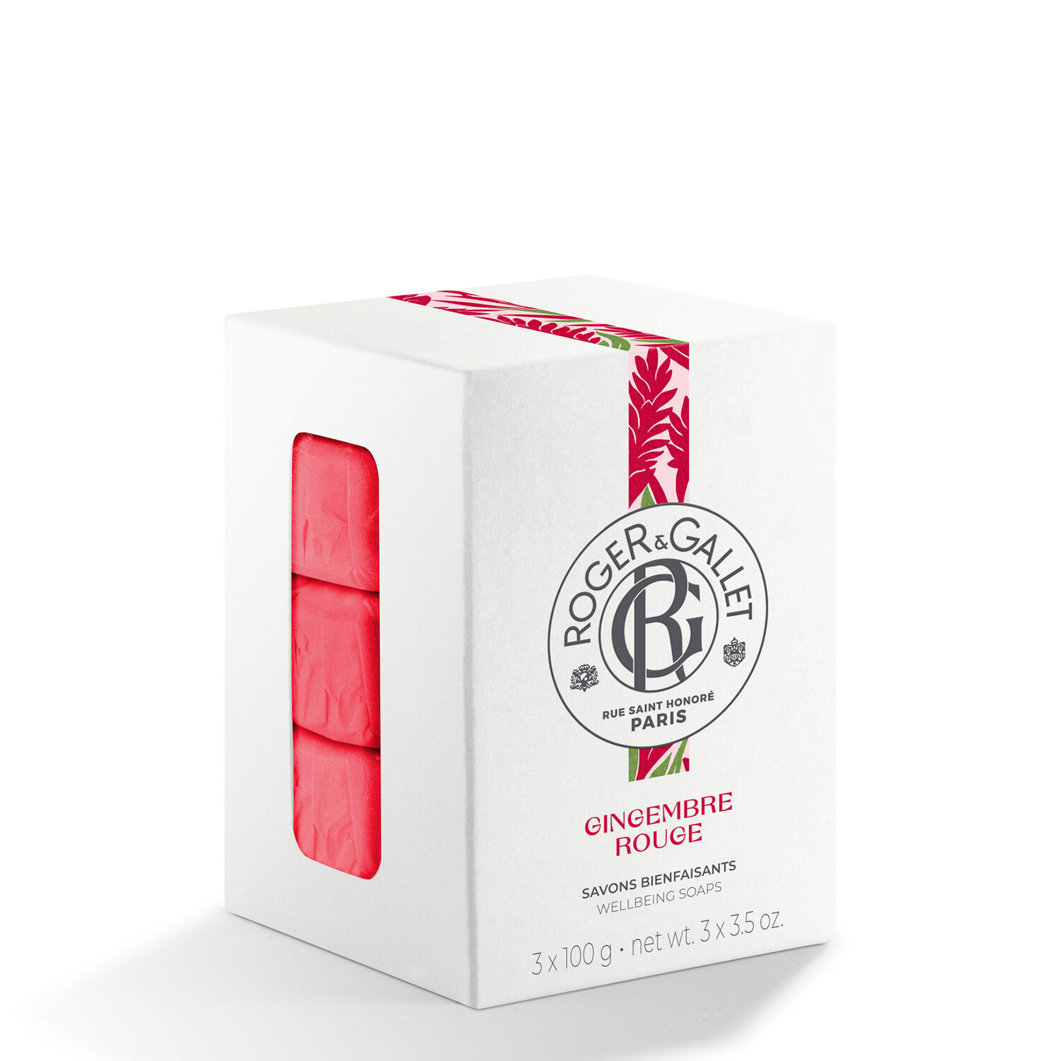 Gingembre Rouge - Coffret Trio Savons Bienfaisants