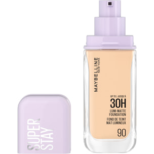 Maybelline New York Superstay 30H Lumi-Matte Fond de Teint 90