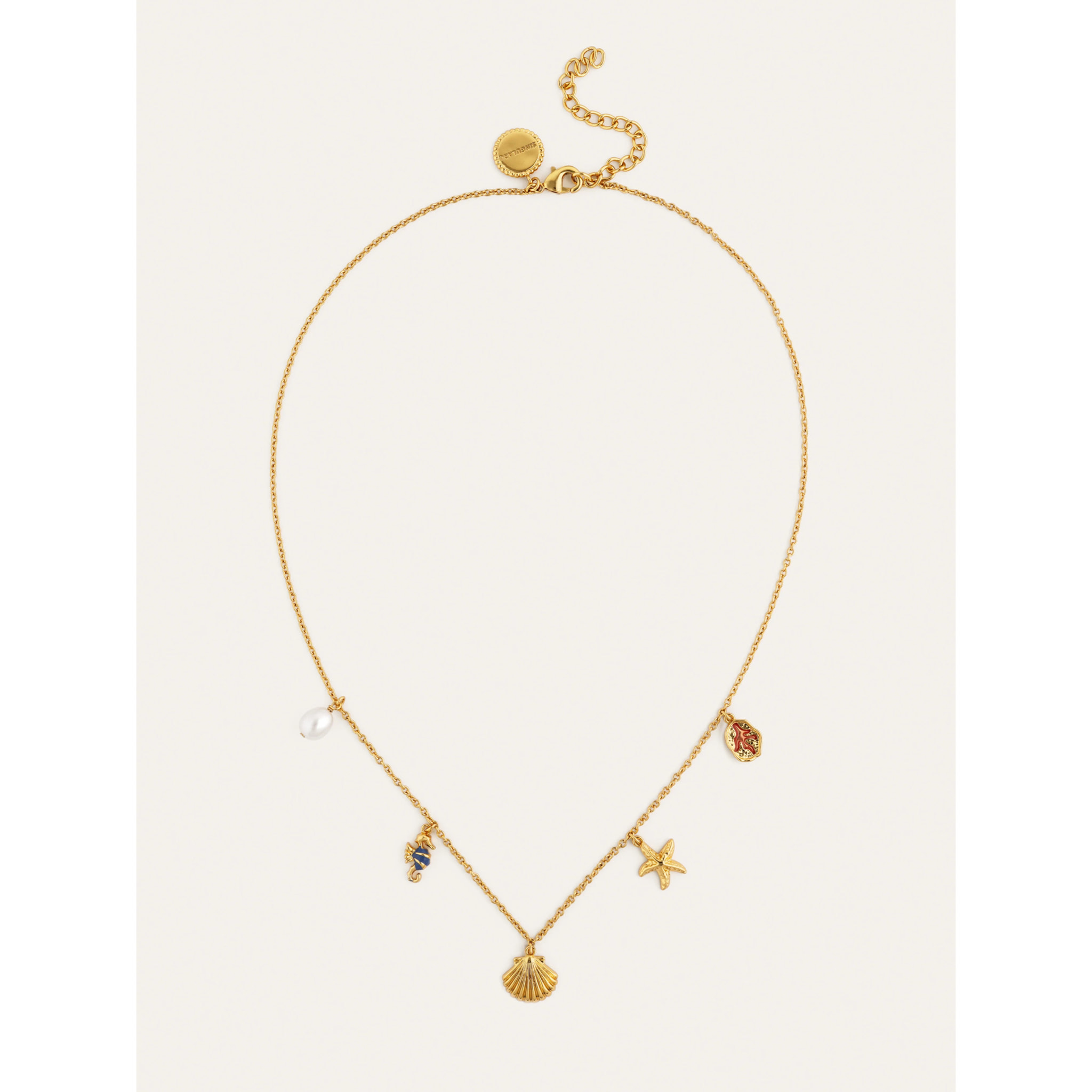 Collar Marítima Baño Oro