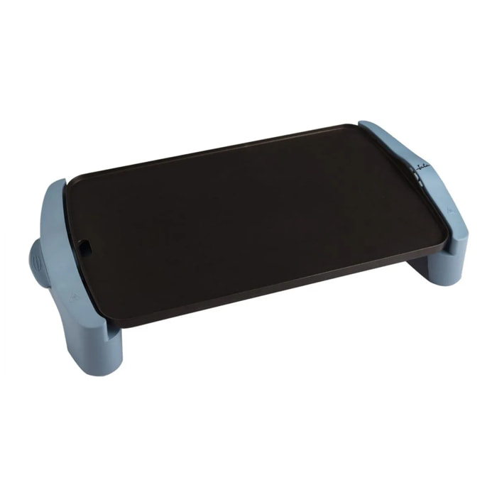 Plancha de cocina eléctrica JATA GR2500AM de 46 x 28 cm. Antiadherente. Resistencia patentada. Fabricada en España