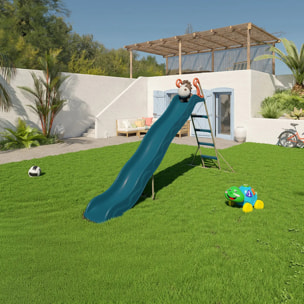 Toboggan ACTOU Bleu 3 m, 3-12 ans