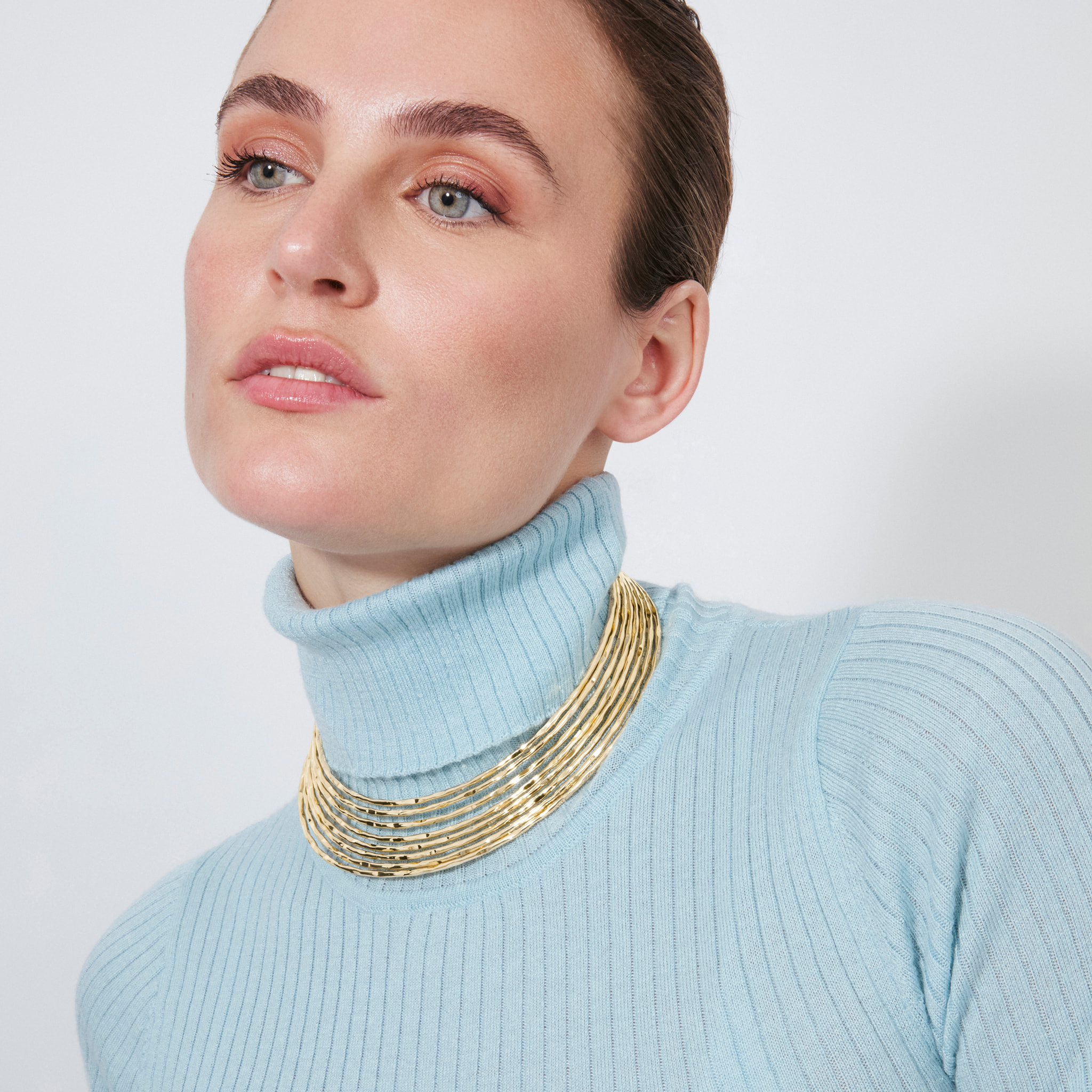 Collar Kaku acabado oro amarillo 18k