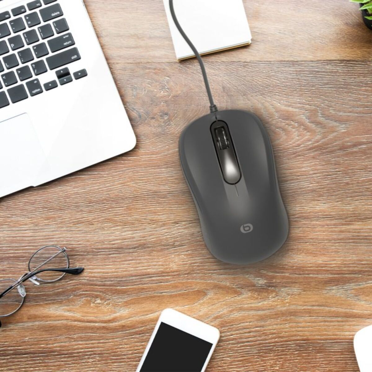 Souris filaire ESSENTIELB Ecological Noire