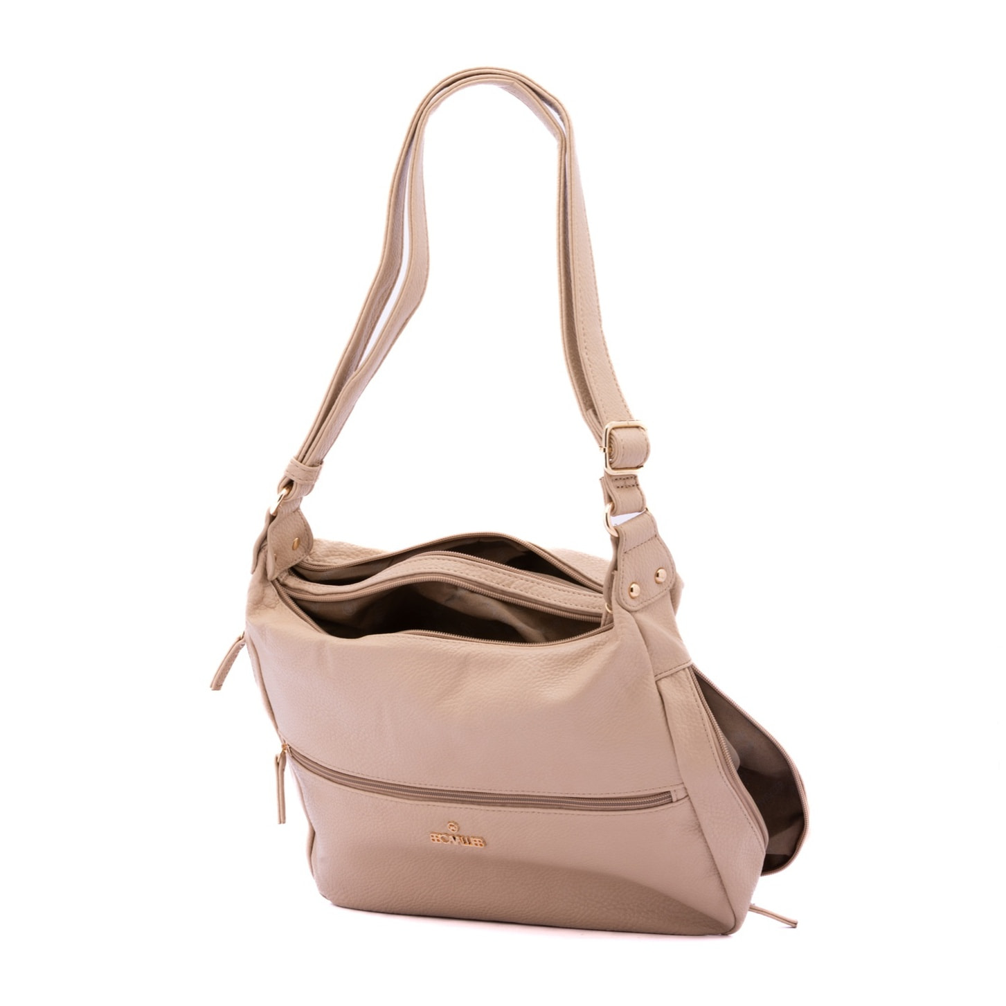 Borsa a spalla da donna - Modello False - Ecopelle - 35.0 x 26.0 x 11.0 cm