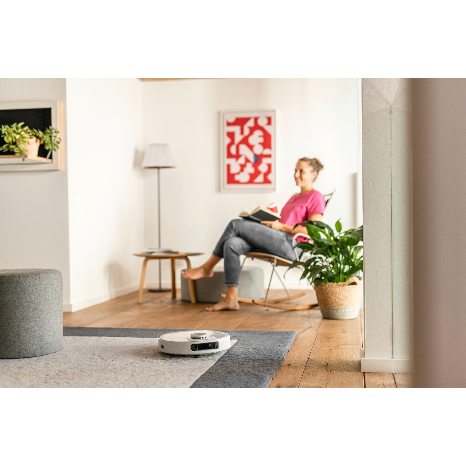 Aspirateur robot Karcher RCV 5 Comfort connecté avec station de vidange - Lidar - 5000 Pa