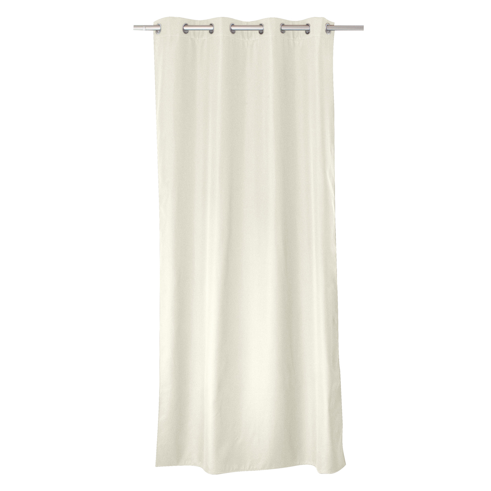 Rideau thermique en microfibre doublée - Ecru