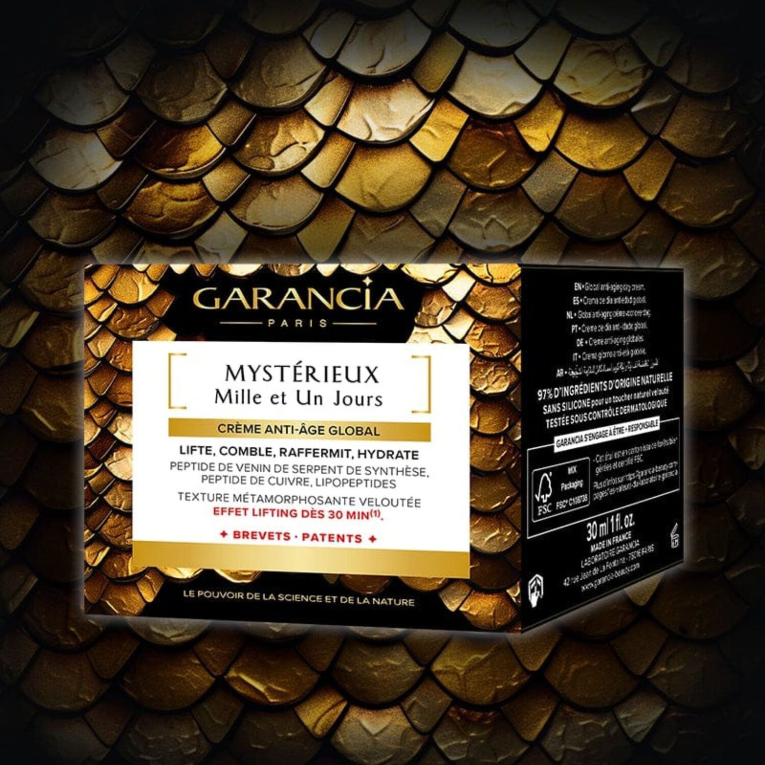 Mystérieux Mille et Un Jours - Crème de Jour Anti-Âge Global - Peaux normales à sèches 30 ml