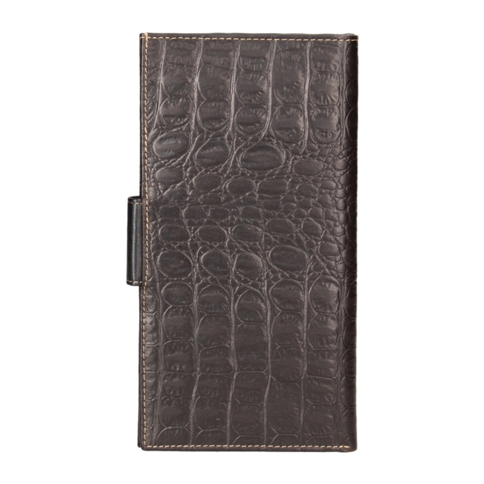 Portafoglio unisex in vera pelle - Modello Aethel - 23.0 x 12.0 x 2.0 cm