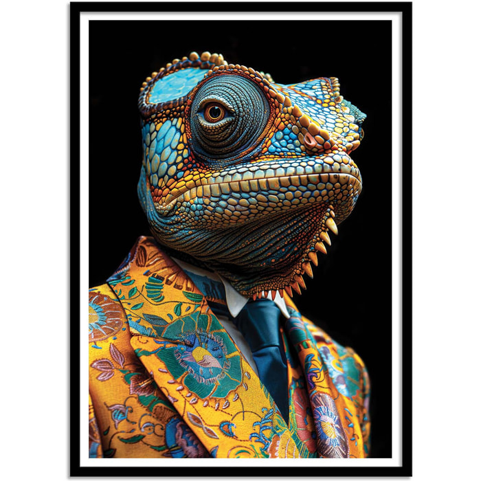 Affiche - Chameleon Wild Suits - Philippe Hugonnard