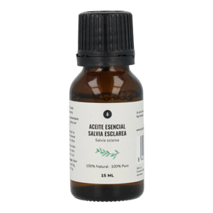 Aceite esencial de Salvia  Sclarea Planeta Huerto 15 ml