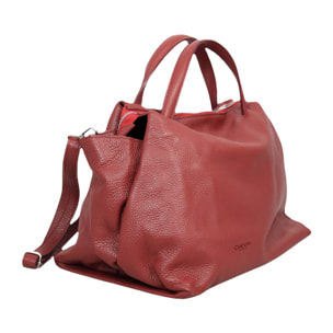 Bolso de Mano Cheval Firenze Algedi Rojo Oscuro