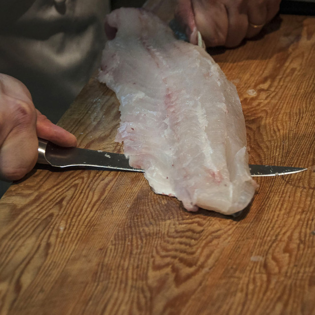 Couteau à Filet | Lame 200 mm | Acier Inoxydable | Lame Japonaise 440C