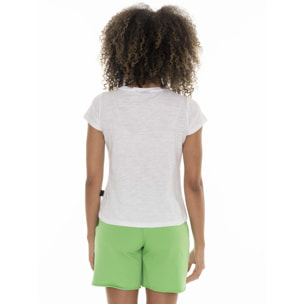Camiseta corta de mujer Silence Work