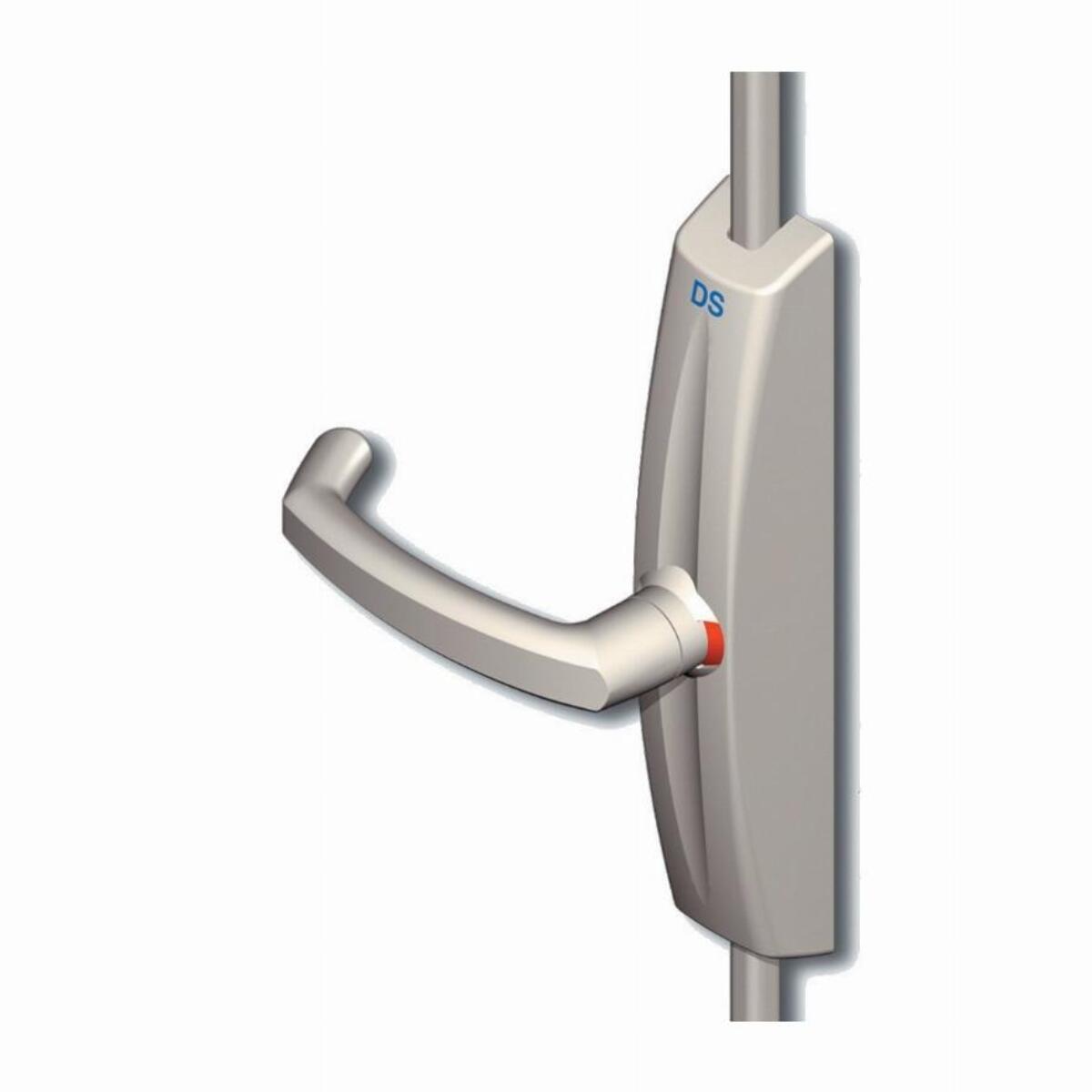 Crémone pompier Dualis LA CROISEE DS Gris alu RAL9006 B3 - DS7211-007