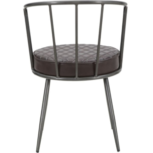 POLTRONA IRON LINE OFFICINE 55 BICOLORE