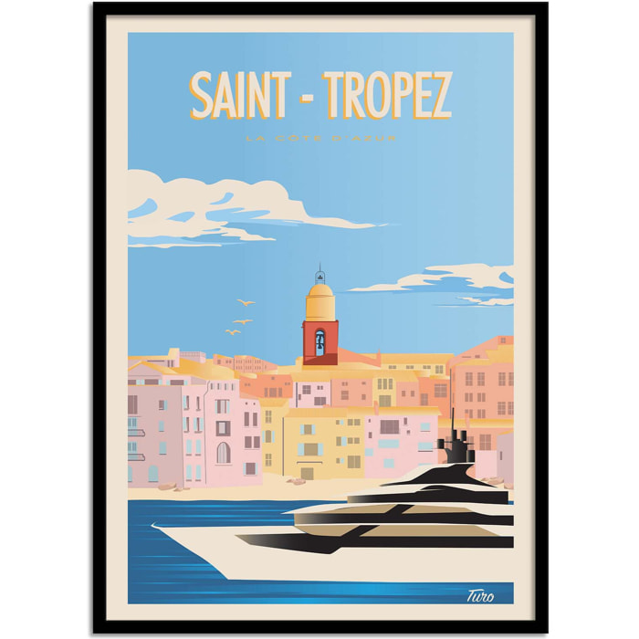 Affiche - Saint-Tropez - Turo