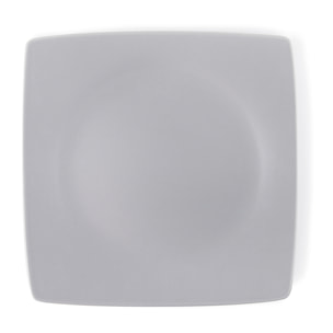 Set 6 piatti piani Excelsa Eclipse, ceramica, grigio matte