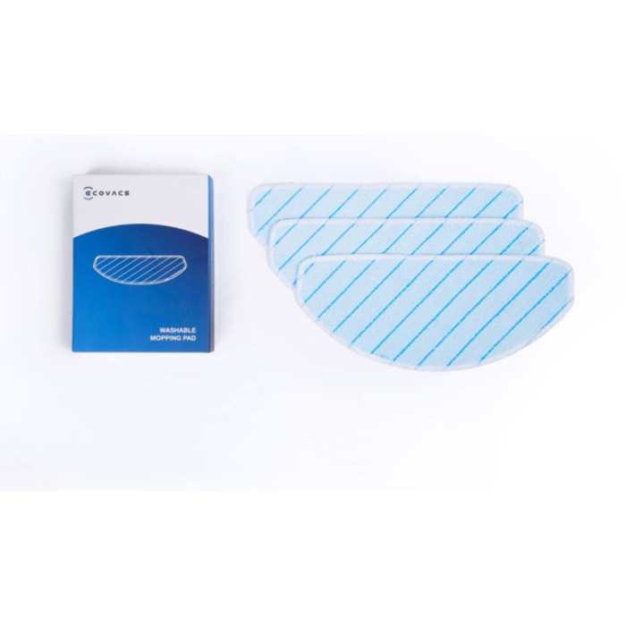 Lingettes et serpillères ECOVACS Lavage microfibre lavable robot Deebot T8 T9 N8