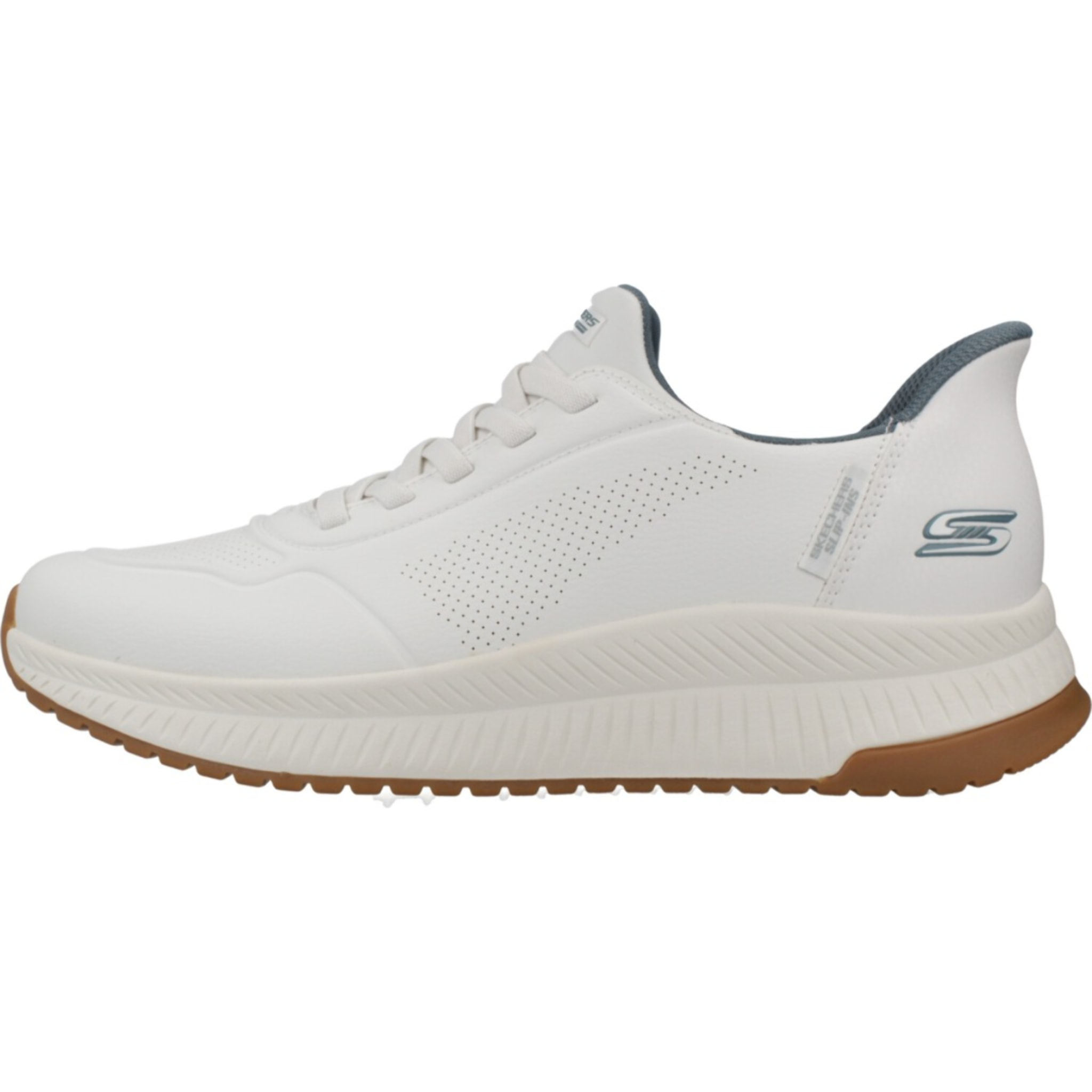 Sneakers De  Hombre Slip-ins Bobs Squad 4 - Direct Step Blanco