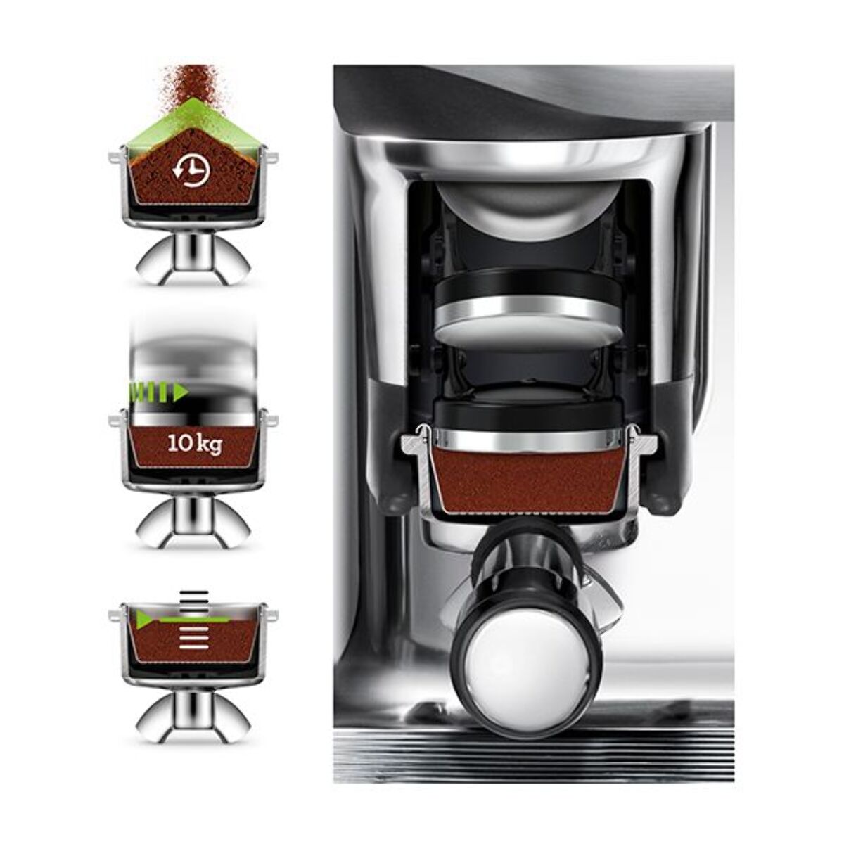 Machine à expresso SAGE APPLIANCES the Barista Touch Impress SES882BTR4FEU1