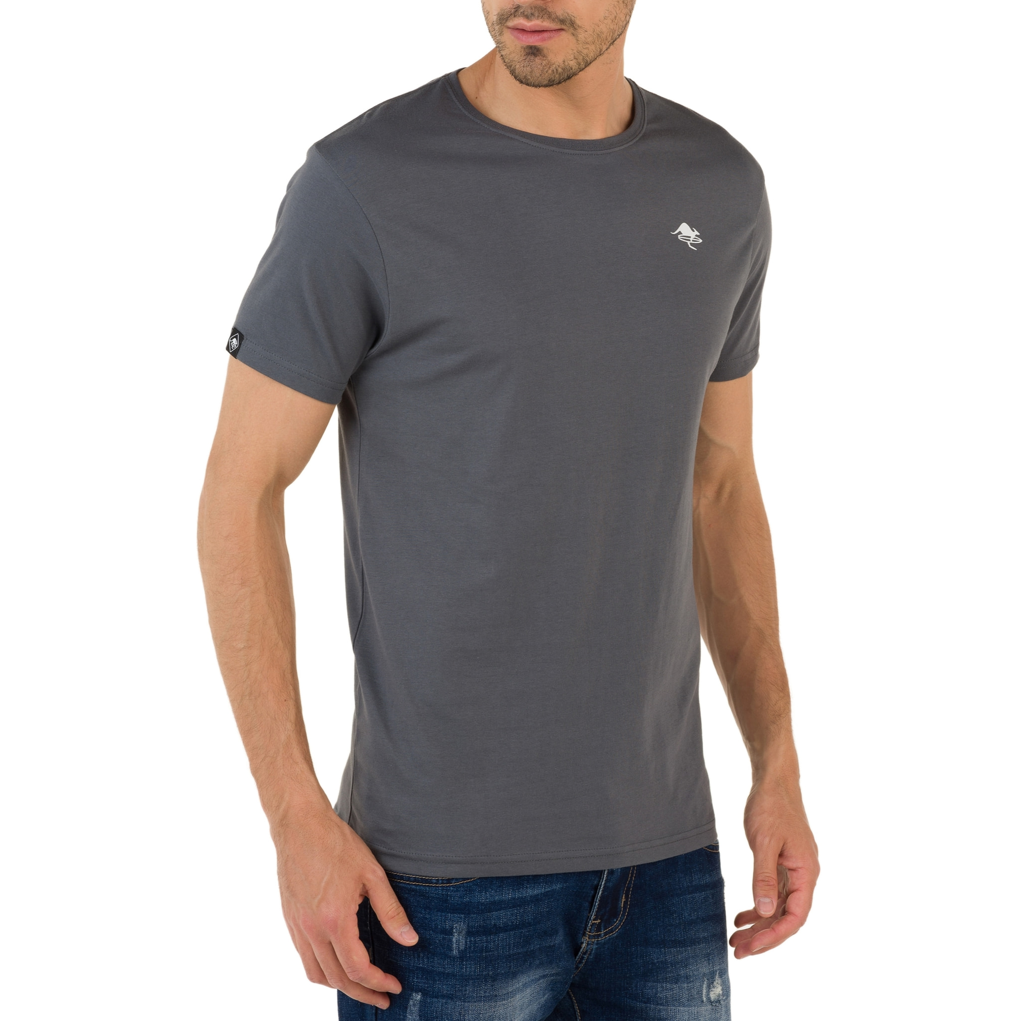 Camiseta de algodón 150 gr Hot Buttered Lizard Color Gris