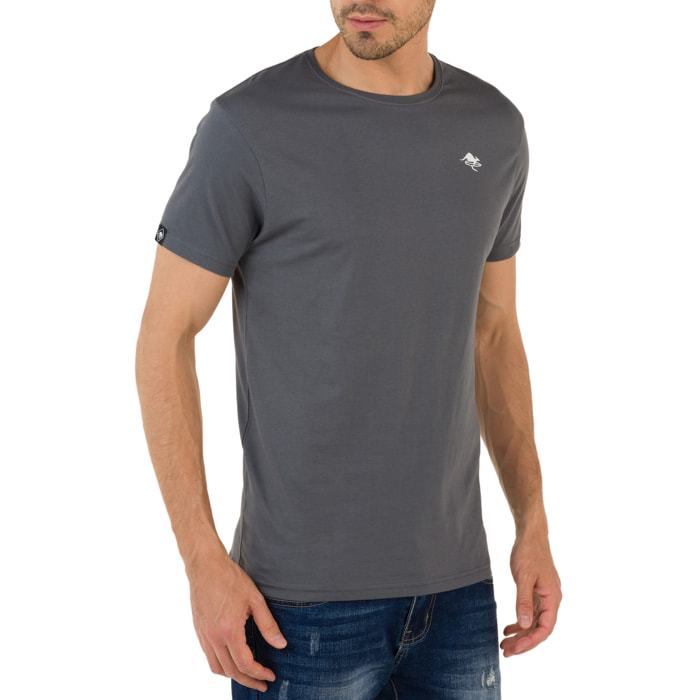 Camiseta de algodón 150 gr Hot Buttered Lizard Color Gris