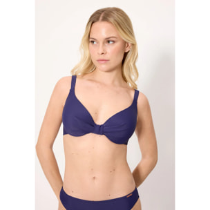 Top de bikini Blu