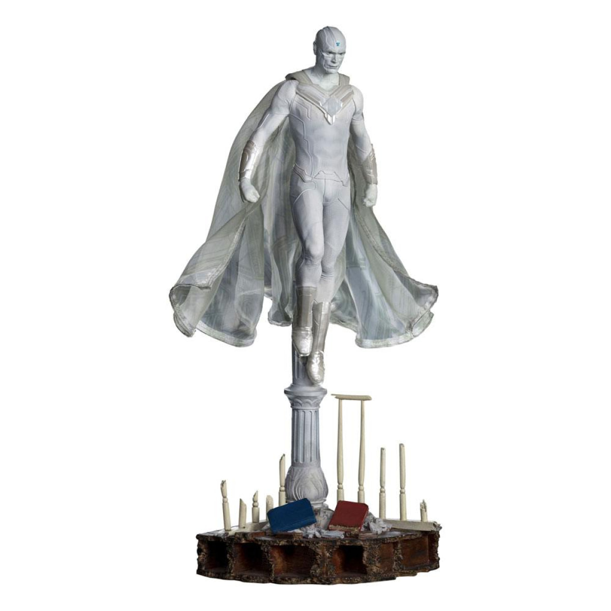 Wandavision Bds Art Scale Statua 1/10 White Vision 33 Cm Iron Studios