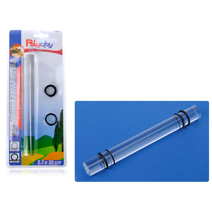 RODILLO ACRÍLICO DE 20CM.