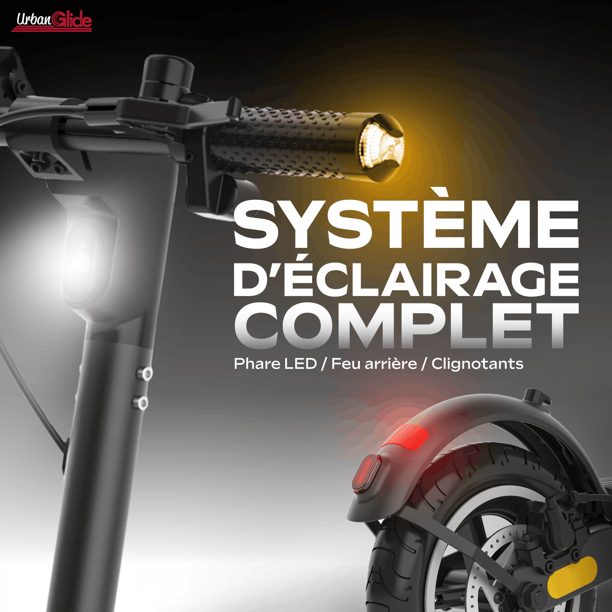 UrbanGlide 85 EVO – Trottinette électrique pliable adulte, vitesse 25 km/h, autonomie 20 km