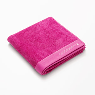 Toalla 90x150 algodón orgánico 450gsm fucsia benetton