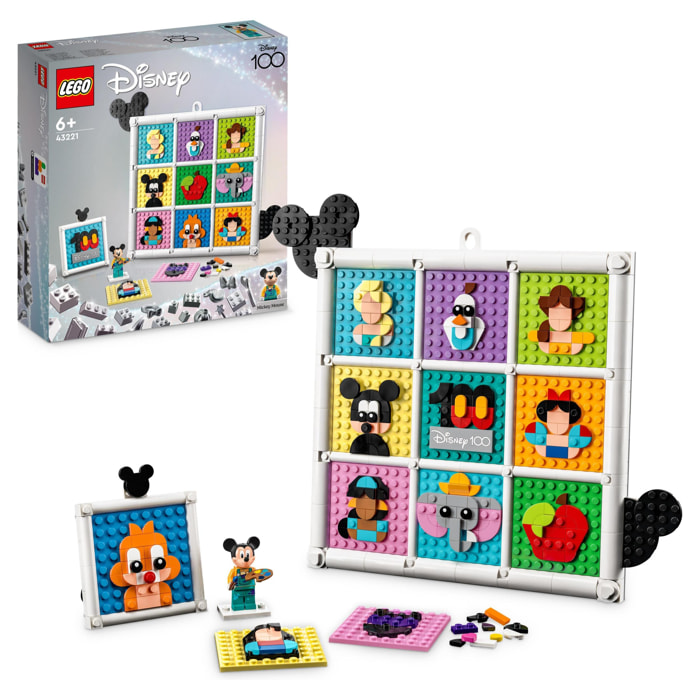 LEGO DISNEY CLASSIC 43221 - 100 ANNI DI ICONE DISNEY