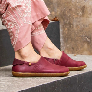 Zapatos N275 NOBUCK LAVADO MALVA/EL VIAJERO color Malva