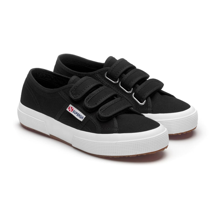 Le Superga Uomo Donna Nero 2750-Cot3Strapu