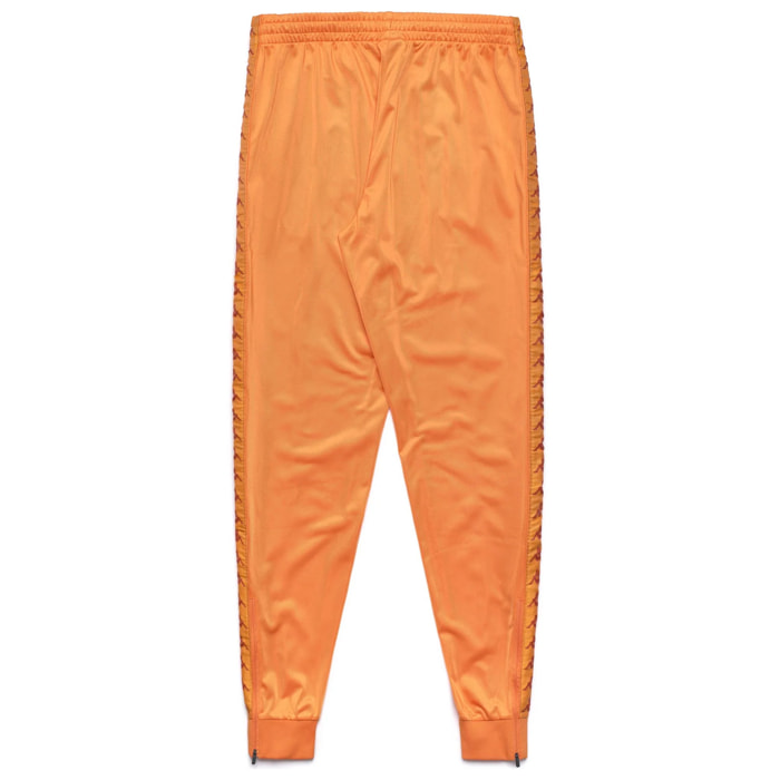 Kappa - Pantaloni Uomo Arancio - 222 BANDA RASTORIA SLIM