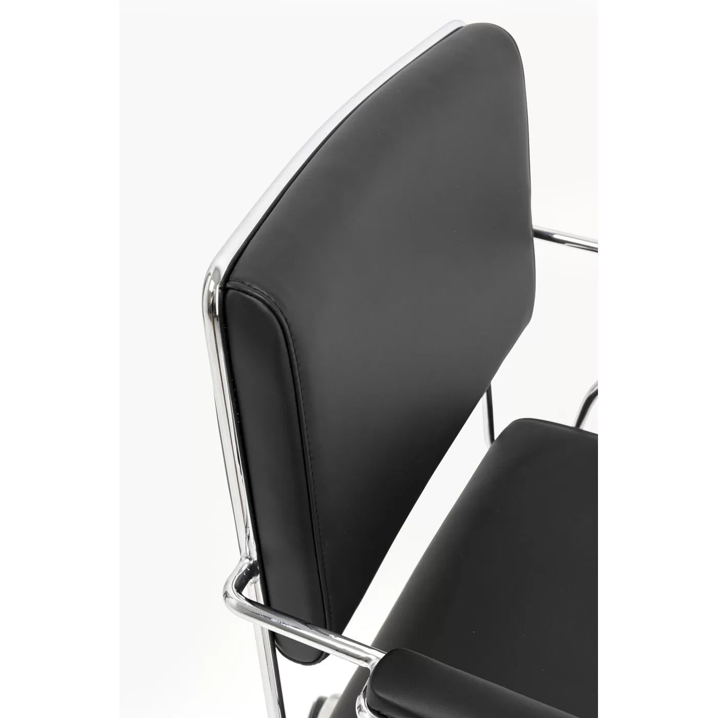 Chaise de bureau pivotante Dottore noire Kare Design