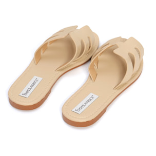 Ciabattine in simil pelle